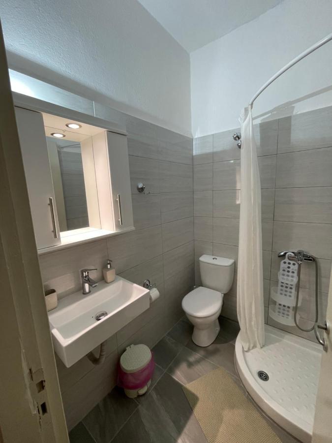 Nafsika Apartments อายีโอส เยออร์ยิโอส ปากอน ภายนอก รูปภาพ